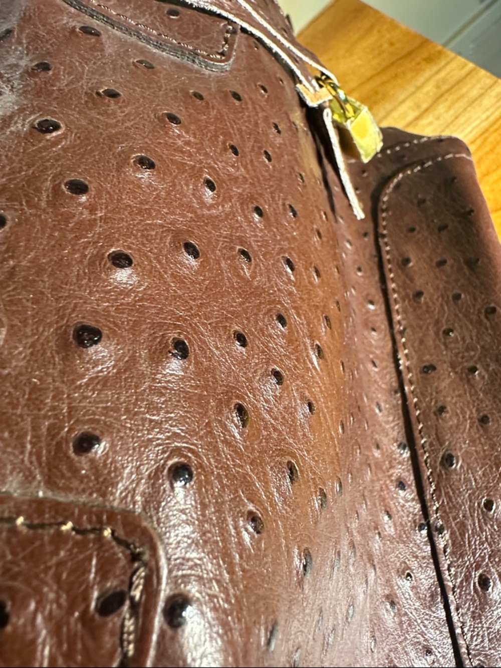 Italian Made leather purse - Picture 7 of 11
